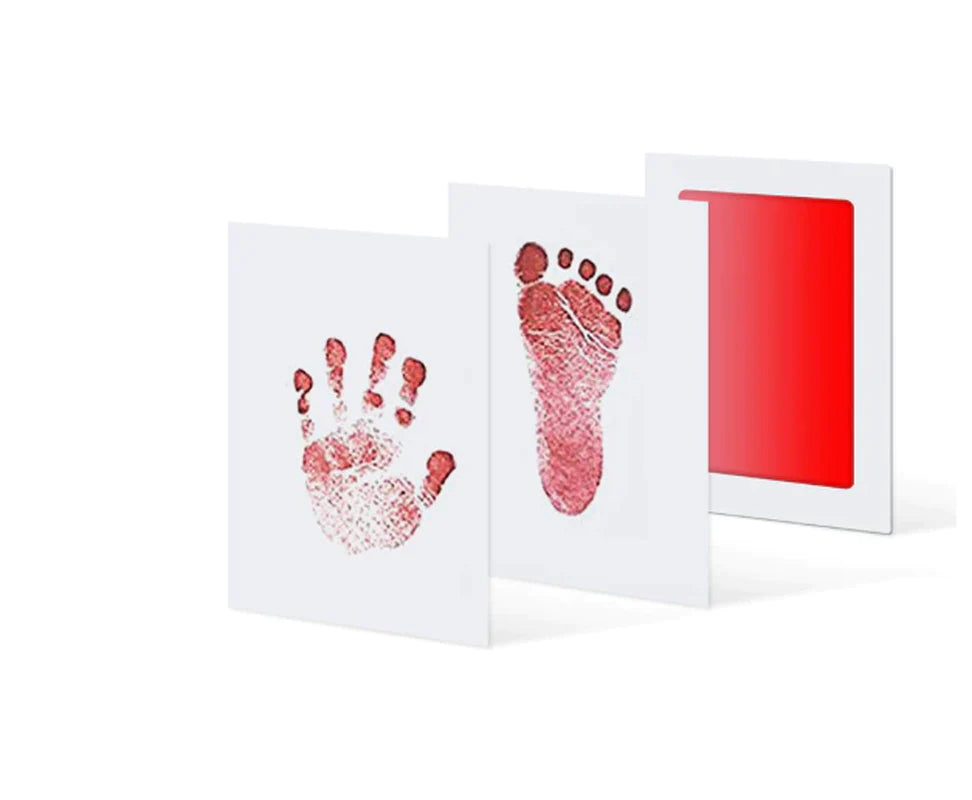 Pet Footprint & Handprint Ink-Free Pad - Safe, Non-Toxic Printing for Dogs and Babies