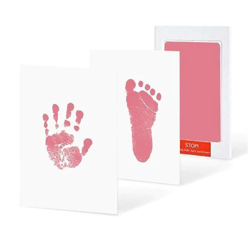 Pet Footprint & Handprint Ink-Free Pad - Safe, Non-Toxic Printing for Dogs and Babies