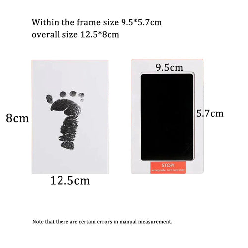 Pet Footprint & Handprint Ink-Free Pad - Safe, Non-Toxic Printing for Dogs and Babies